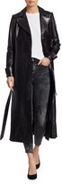 Thumbnail for your product : Frame Leather Trench Coat