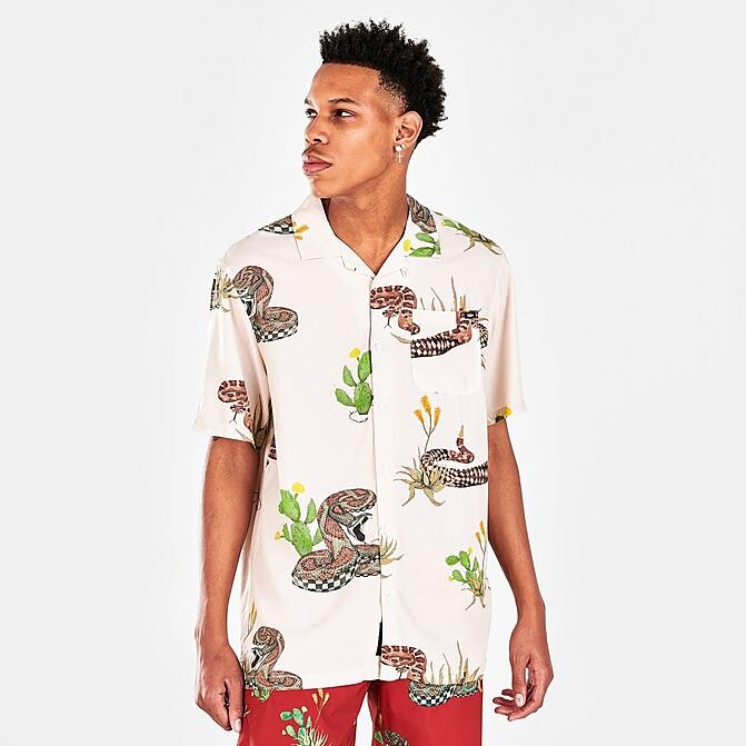 Vans Men's Desert Pack Woven Buttondown Shirt - ShopStyle