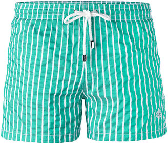 Borrelli striped swim shorts