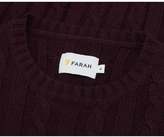 Thumbnail for your product : Farah Norfolk Crew Neck Cable Knit