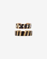 Thumbnail for your product : Maria Francesca Pepe Crystal Sublimation Ring Set