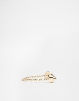Thumbnail for your product : ASOS Open Shapes Ring Pack