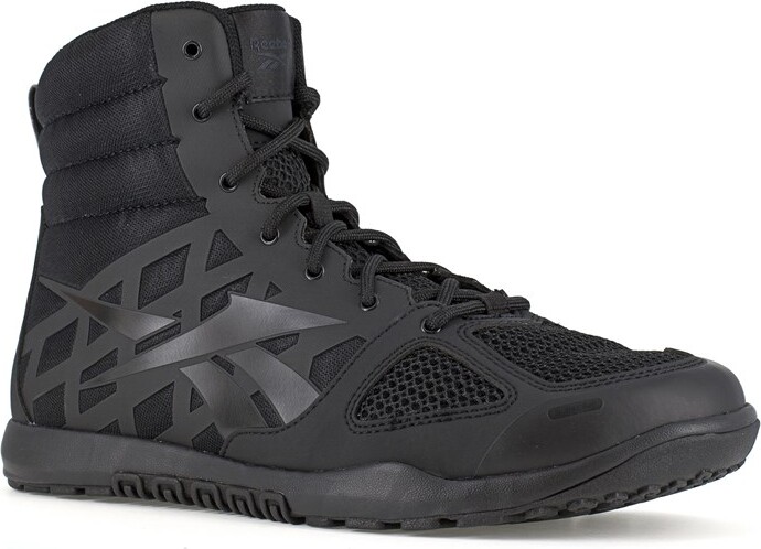 "reebok Work Men's Nano 6" Soft Toe Tactical Boots (Black) - Size 10.0 M