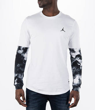 Nike Men's Air Jordan Clouded Nightmare Long-Sleeve T-Shirt