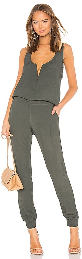 monrow crepe jumpsuit