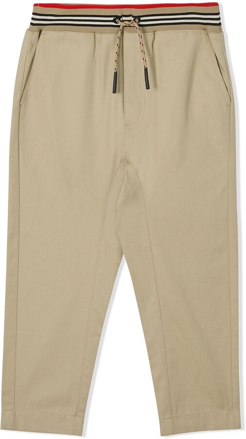 burberry pants kids yellow