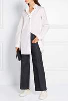 Thumbnail for your product : Calvin Klein Collection Cropped High-Rise Flared Jeans