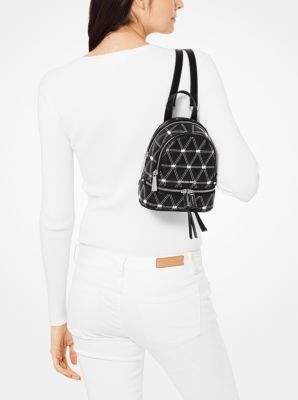 Michael Kors Rhea Mini Quilted Leather Backpack