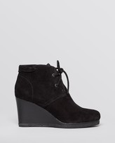 Thumbnail for your product : Via Spiga Lace Up Wedge Booties - Mirren