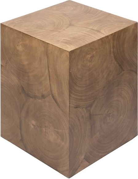 Surya Brax End Table in Brown