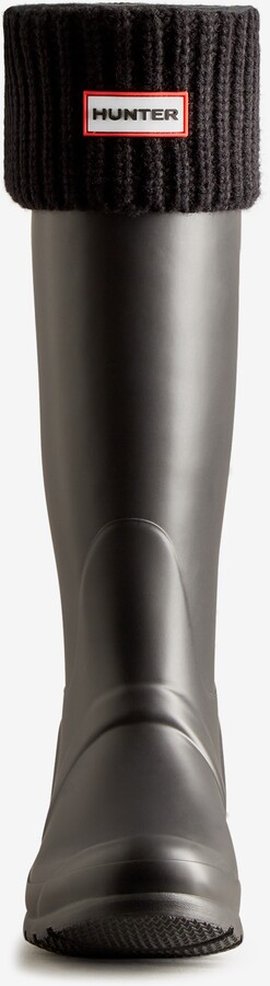 knitted hunter welly socks