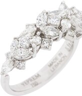 Thumbnail for your product : YEPREM 18kt White Gold Diamond Cluster Ring