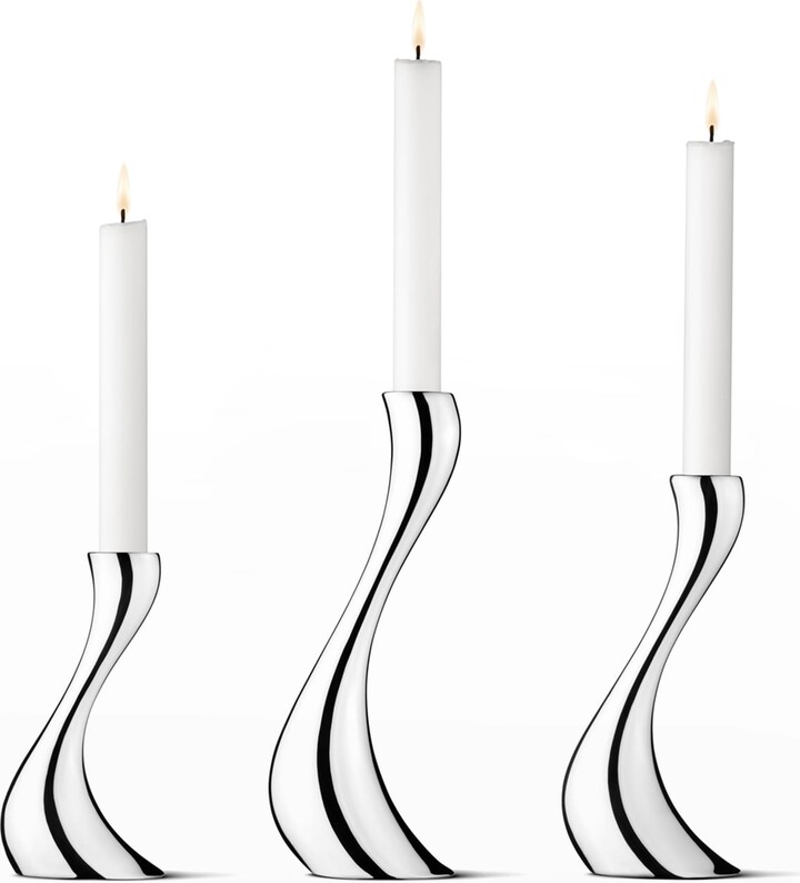 Cobra Candleholders, 3-Piece Set