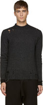 Thumbnail for your product : Diesel Black Distressed K-Amala Sweater