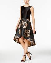 Thumbnail for your product : Donna Ricco High-Low Belted Party Dress