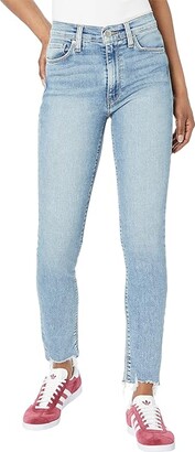 Hudson Barbara High-Rise Super Skinny Ankle in Peace of Me (Peace of Me) Women's Clothing