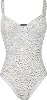 Thumbnail for your product : Vilebrequin Dentelles Jersey Bustier One-Piece Swimsuit