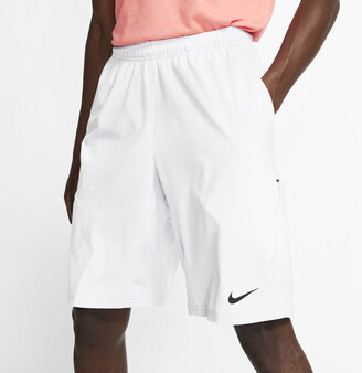 Nike Men's Court Flex 11" Tennis Shorts in White