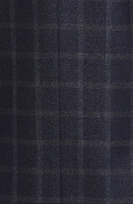 JB Britches Men's Classic Fit Windowpane Wool Sport Coat