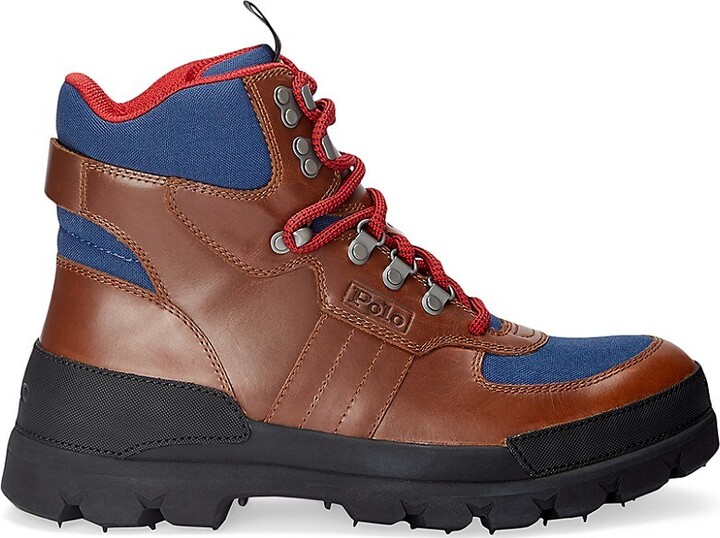 Polo Ralph Lauren Oslo Leather Boots - ShopStyle