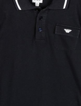 Armani Junior Boys' Short Sleeve Polo Shirt