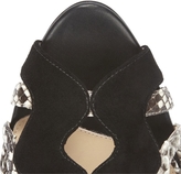 Thumbnail for your product : Alexandre Birman Koleta black ayers and suede sandals