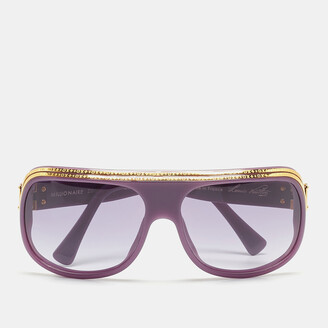 Pre-owned Louis Vuitton Sunglasses In Purple