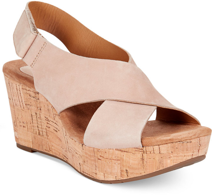 Clarks Artisan Women's Caslynn Shae Platform Wedge Sandals - ShopStyle