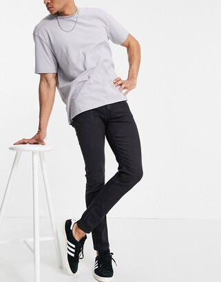 Lee Malone skinny fit jeans in black - ShopStyle