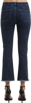 Coliac Petunia Cropped Stretch Denim Jeans