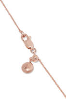 Thumbnail for your product : Monica Vinader Riva Rose Gold Vermeil Diamond Necklace