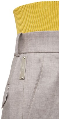 Peter Do Technical Wool Gabardine Tailored Pants