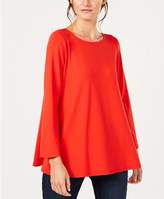 Thumbnail for your product : Eileen Fisher Stretch Jersey Ballet-Neck Swing Tunic, Created for Macy's