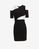 Thumbnail for your product : Yigal Azrouel Exclusive Cut out Shoulder Colorblock Dress
