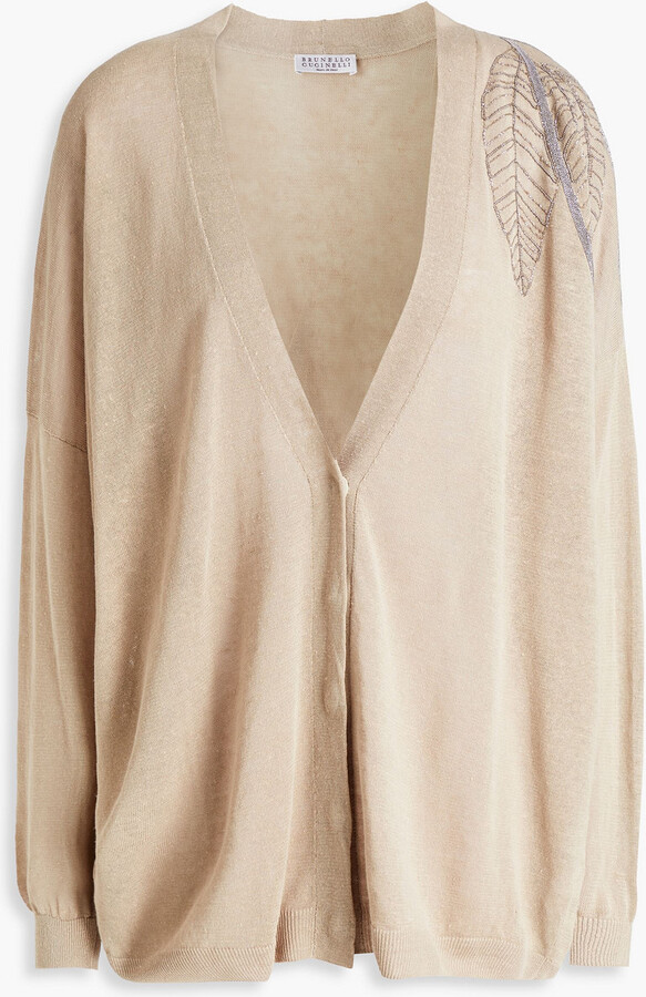 Women's Linen Cardigan Sweaters | ShopStyle