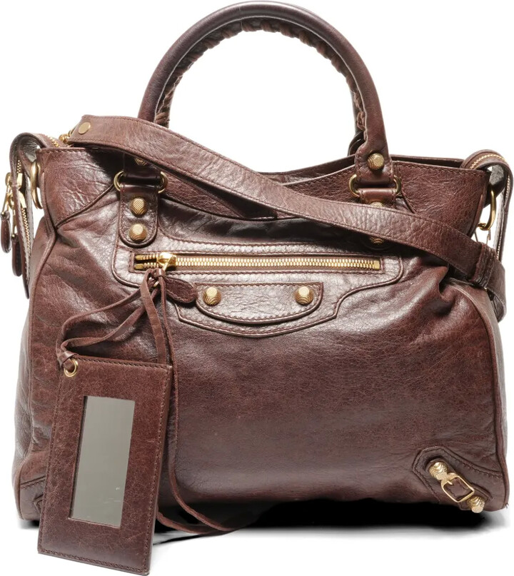 Balenciaga Pre-Owned 1990-2000 Braided-Handle Tote Bag