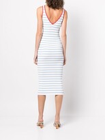 Thumbnail for your product : STAUD Dana V-neck midi dress
