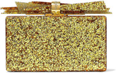 Thumbnail for your product : Edie Parker Wolf Glittered Acrylic Box Clutch