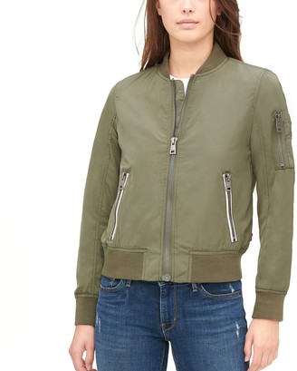 levis army green jacket womens