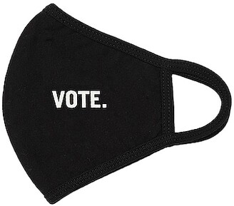 RE/DONE Jersey VOTE Mask in Black