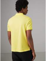 Thumbnail for your product : Burberry Painted Button Cotton Pique Polo Shirt