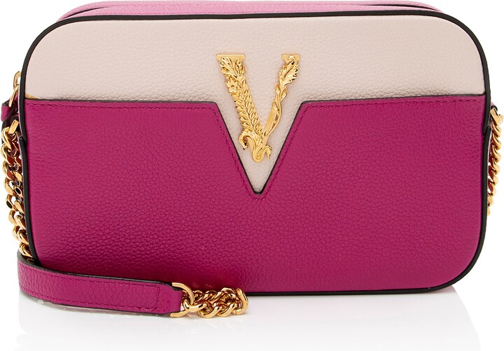 Versace Calfskin Virtus Small Camera Bag