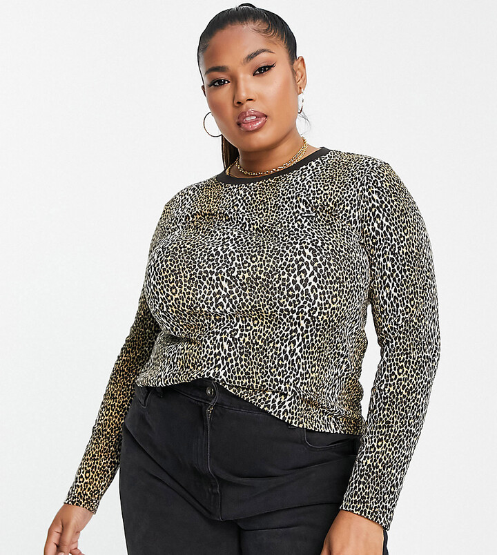 Long Sleeve Leopard Print Shirt | ShopStyle Australia