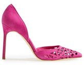 Thumbnail for your product : Manolo Blahnik 'Tayler' Suede d'Orsay Pump (Women)