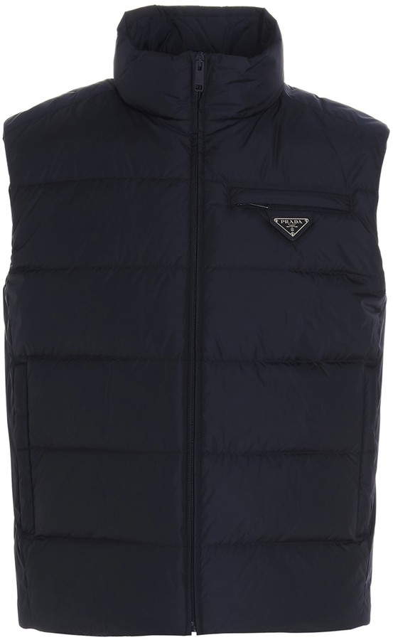 prada padded vest