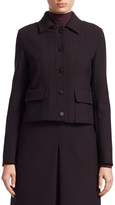 Thumbnail for your product : Akris Punto Glen Check Doubleface Jersey Jacket