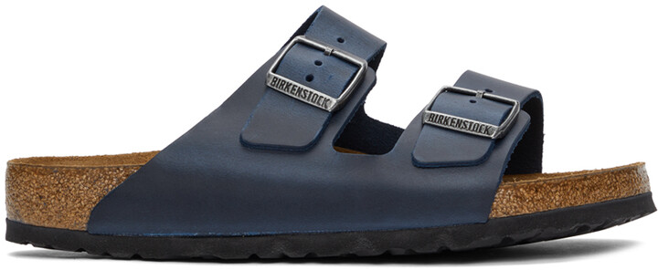 Birkenstock Boston Buckled Suede Backless Loafers - Dark Brown - ShopStyle  Sandals