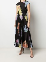 Thumbnail for your product : Jason Wu Collection Floral-Print Pleated Dress