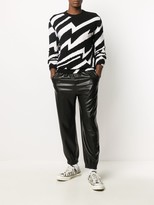 Thumbnail for your product : Stella McCartney Zigzag Intarsia-Knit Jumper