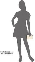 Thumbnail for your product : Sophie Hulme Metal & Leather Box Clutch
